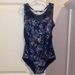 Patterned ivivva dance leotard, size 12